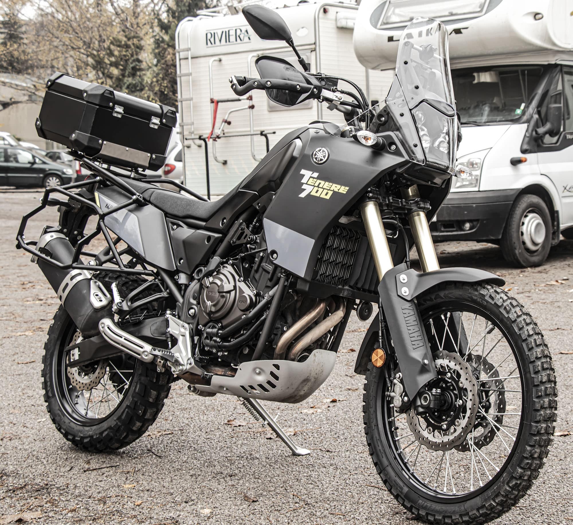 BUMOT Defender EVO Topcase moutingplate - Tenere 700