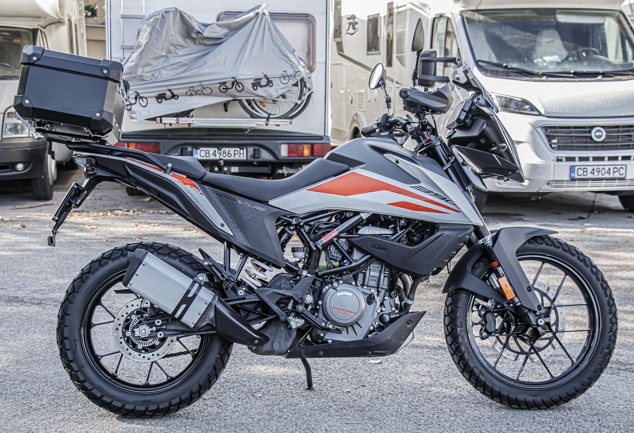 BUMOT Defender EVO Topcase moutingplate - KTM 390 Adventure