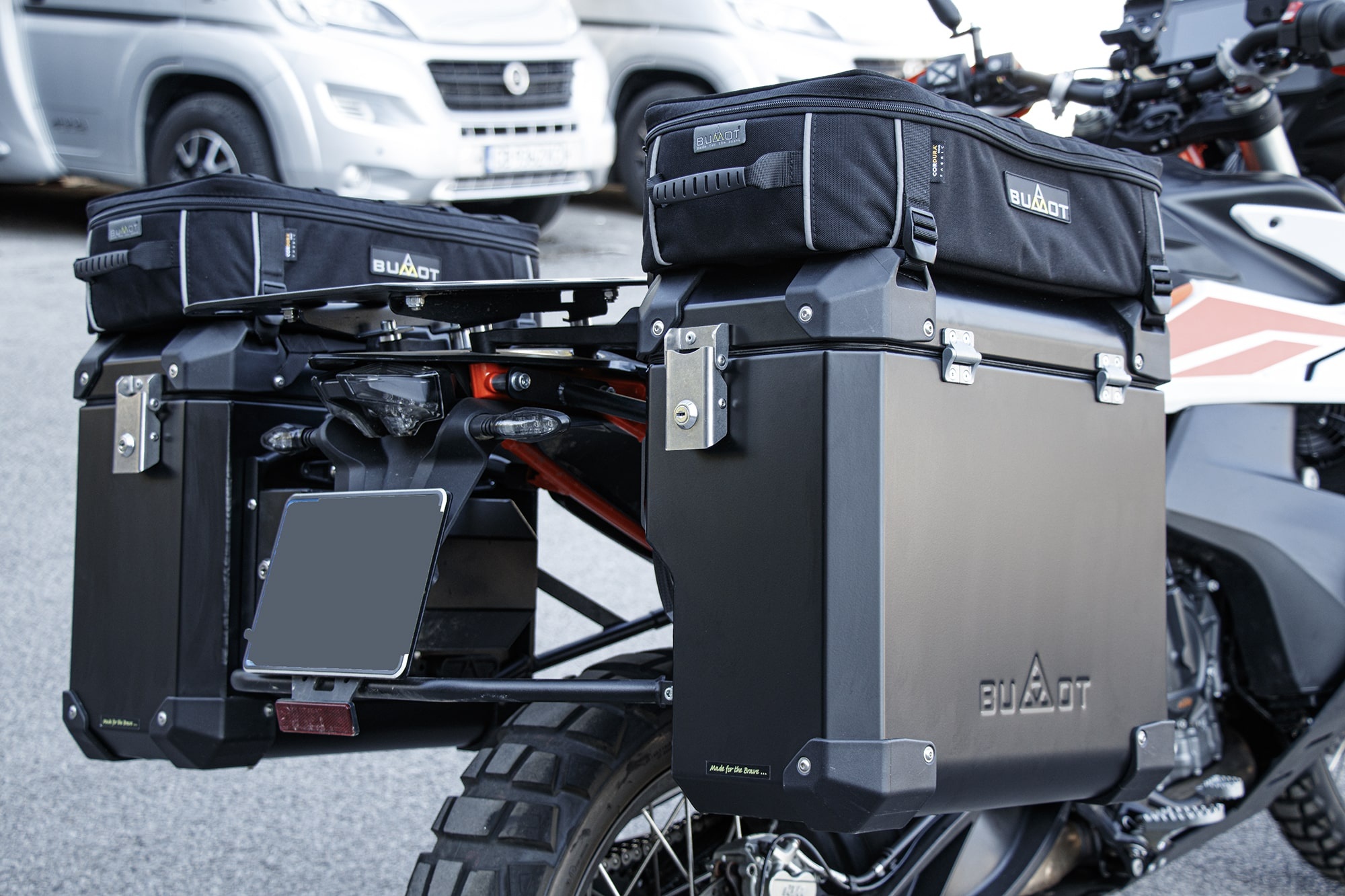 BUMOT EVO Top tas voor Zijkoffer