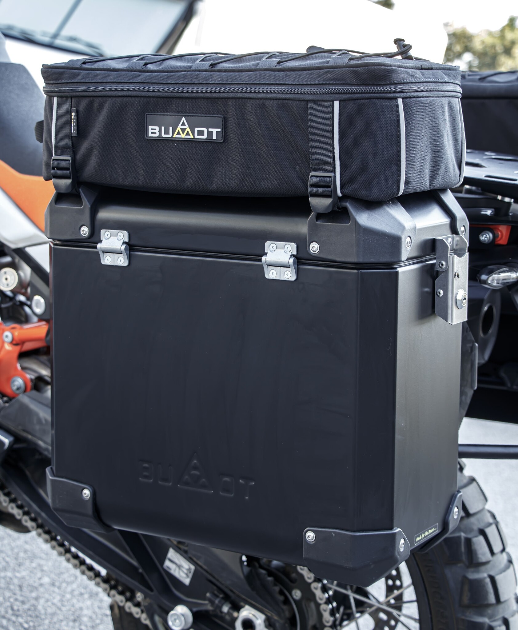 BUMOT EVO Top tas voor Zijkoffer