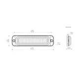 DENALI B6 LED extra remlicht - Rood - Per stuk