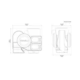 DENALI SoundBomb Original Dual-Tone Claxon - 120 dB