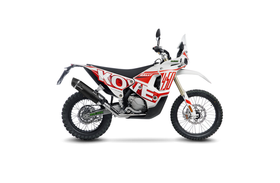 Leovince - Linkpipe (Cat. Eliminator) voor KOVE 450 Rally (23+)