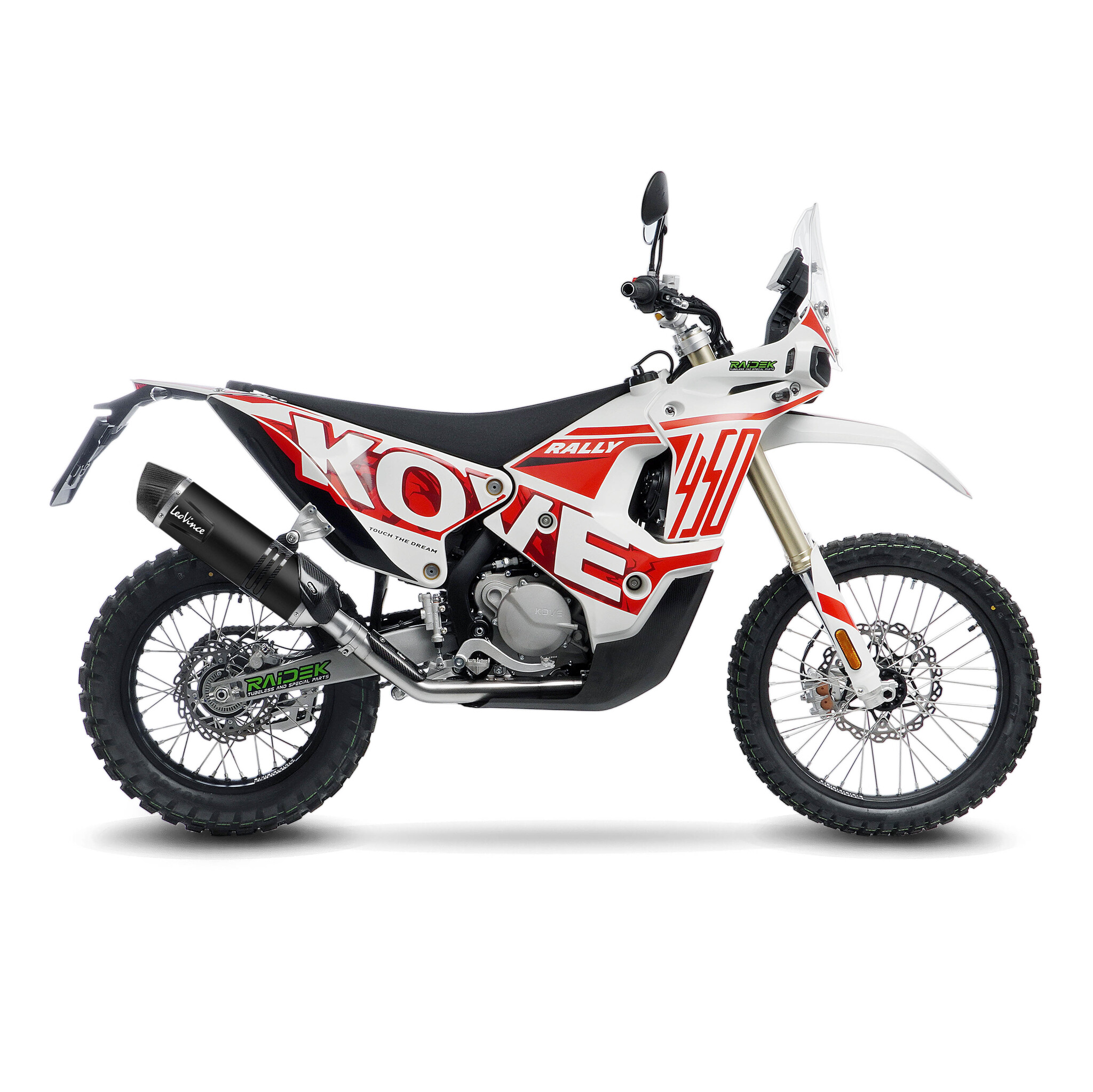 Leovince - Linkpipe (Cat. Eliminator) voor KOVE 450 Rally (23+)