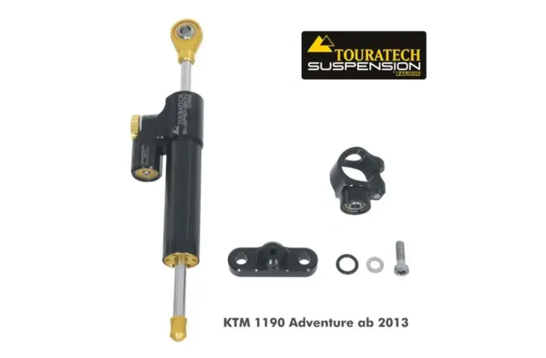 Touratech - Adjustable Steering Damper + mountingkit - KTM 1090/1190/1290