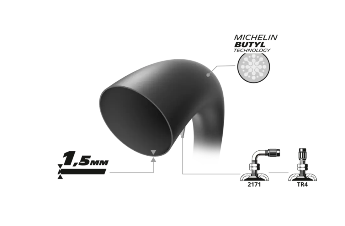 MICHELIN - Binnenband 18 inch – 2.75-18 / 3.00-18 / 80/100-18 / 90/90-18