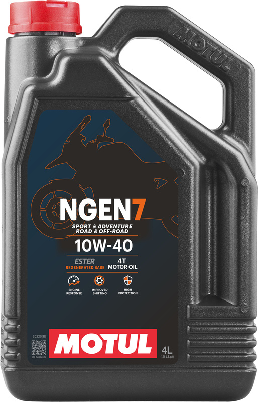 MOTUL - NGEN 7 4T Motor Oil (10W40) Semi-synthetic