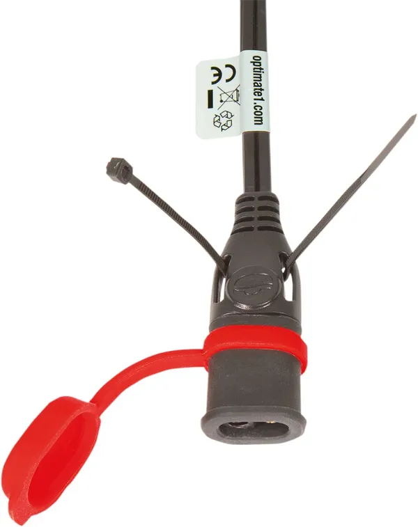 Optimate - O01 Weatherproof battery lead for permanent battery connection