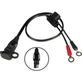 Optimate - O01 Weatherproof battery lead for permanent battery connection