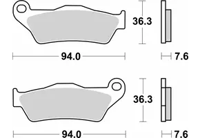 SBS - Remblok 671LS Sinter