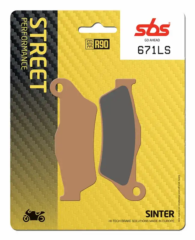 SBS - Brakepad 671LS Sinter