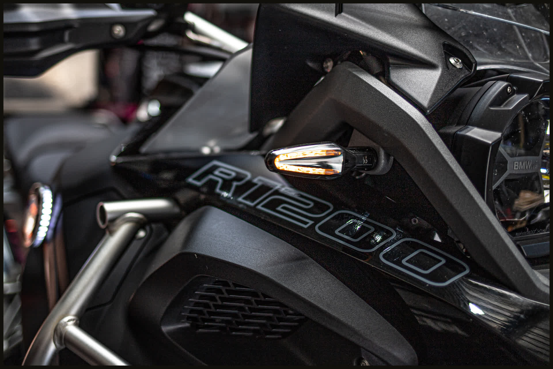 HPoskam BMW led embleem knipperlichten 56 mm (set) - R1300GS (23+)