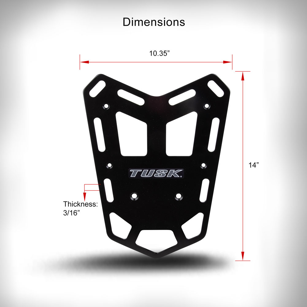 TUSK - bagagerek / topkofferplaat - Honda CRF 450 RL