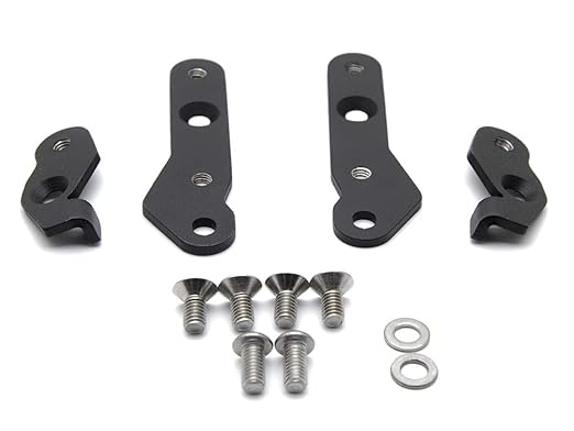 AltRider Spatbord verhogingskit - Honda CRF1000L (ZILVER)