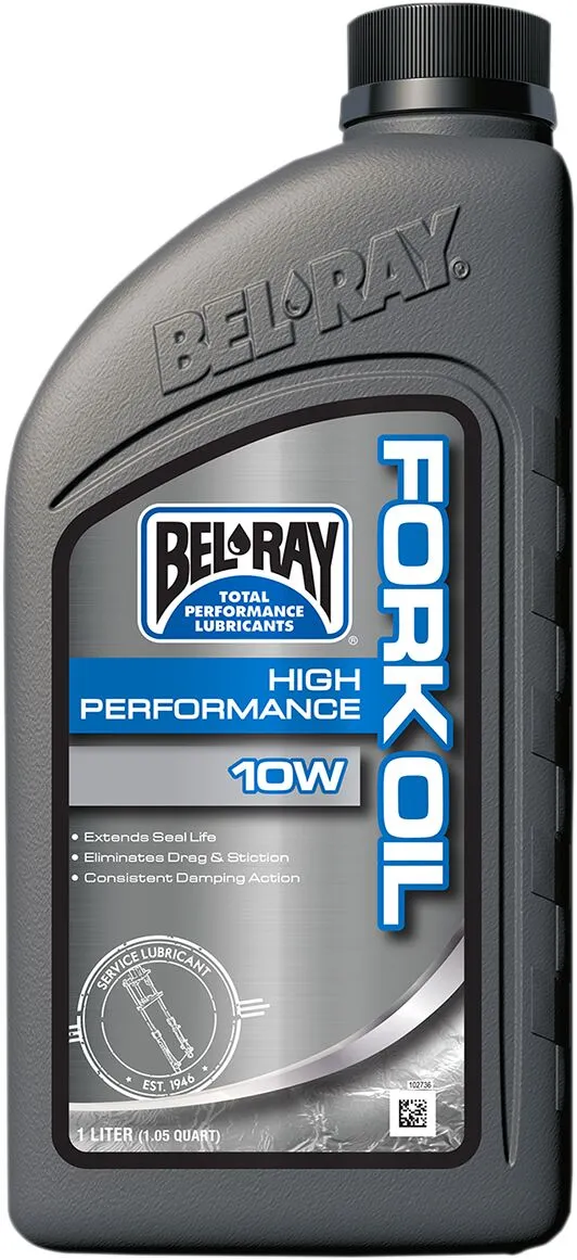 BEL-RAY High-Performance Fork Oil  (1L) - Choose Viscosity