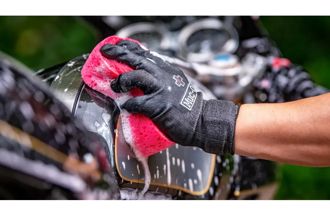 MUC-OFF Expanding Microcell Sponge - Pink