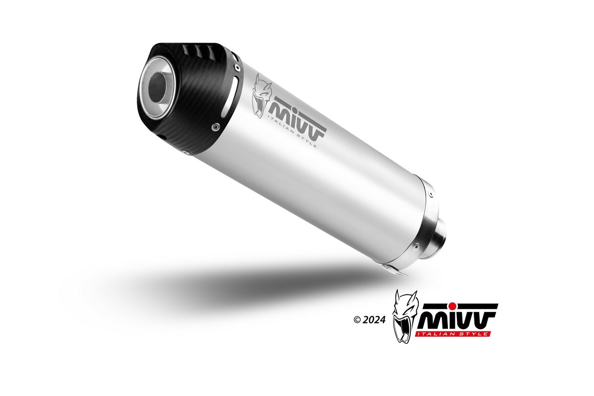 MIVV Oval Silencer - Triumph Tiger 900 GT / PRO / RALLY ('21-'23)