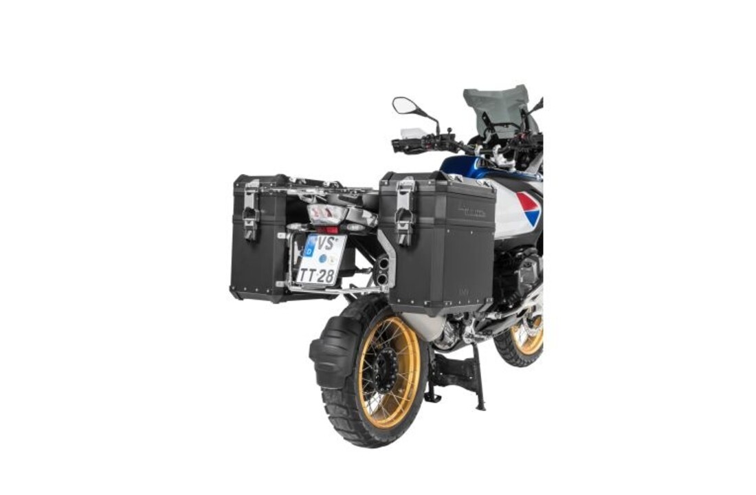 Touratech Zijkoffer-uitbreiding voor originele BMW aluminium zijkoffer