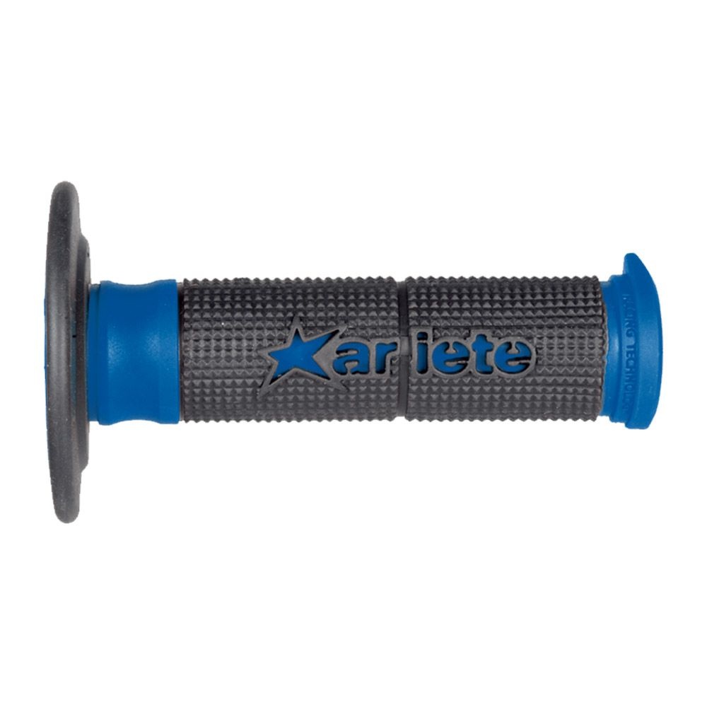 Ariete Offroad Grips - Duality 22mm (Zwart/Blauw)
