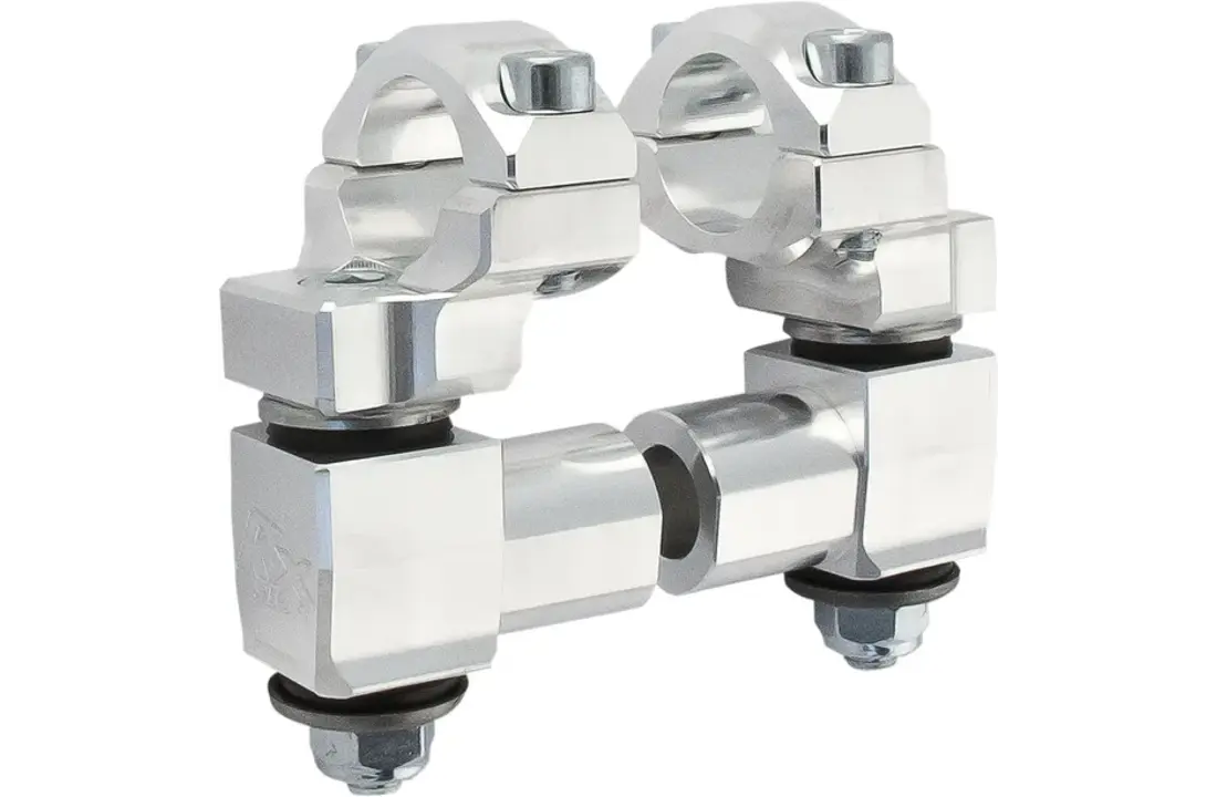 ROX Anti Vibratie Draaibare Stuurverhogers - Verhoging 50,8 mm voor 28,6 mm sturen