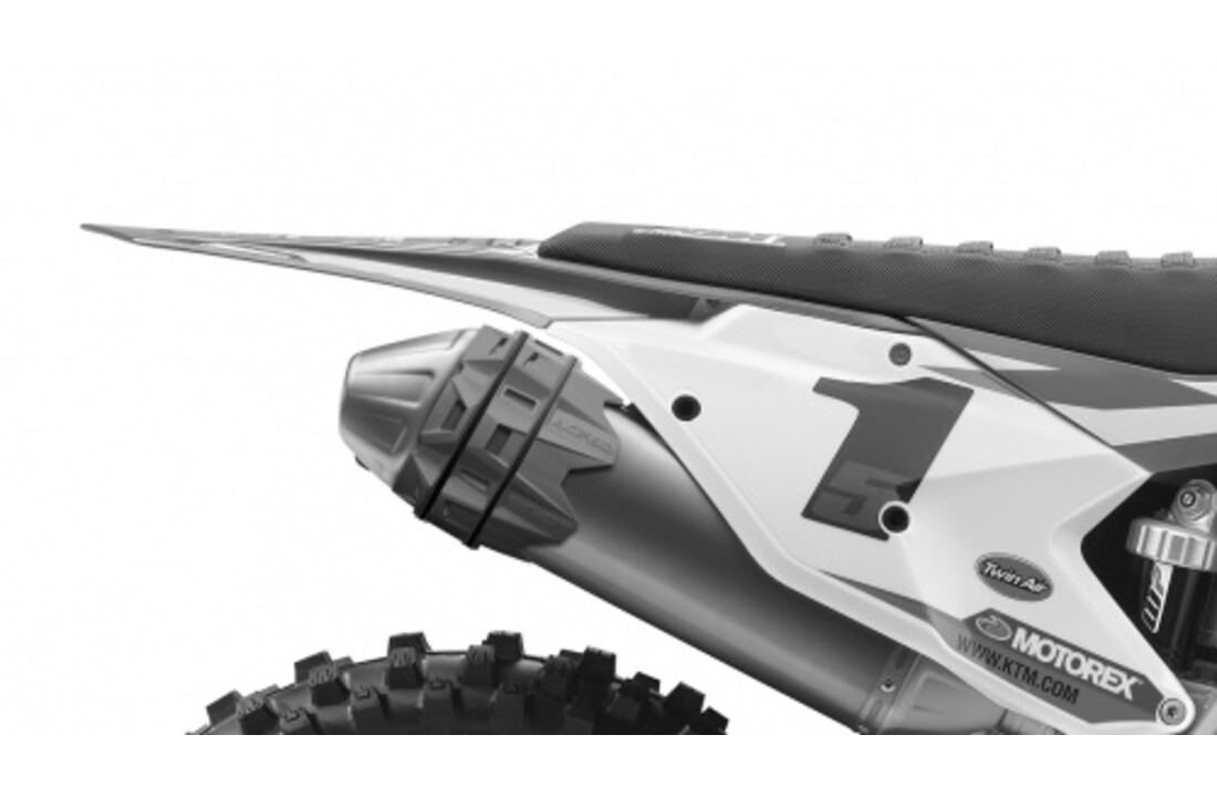 Acerbis - Exhaust protector Green