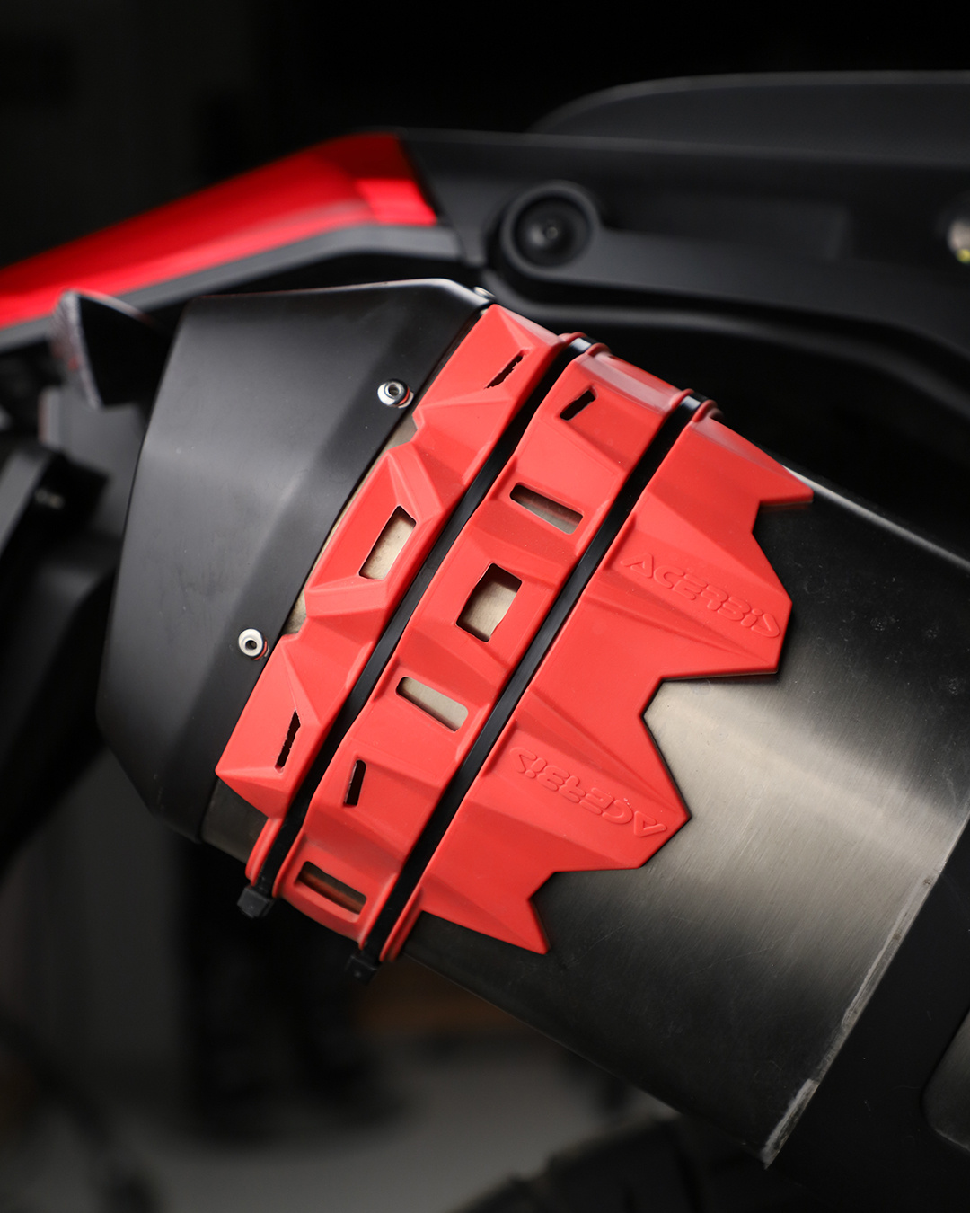 Acerbis - Exhaust protector Green