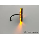 HPoskam BMW led embleem knipperlichten + DRL 56 mm (set)