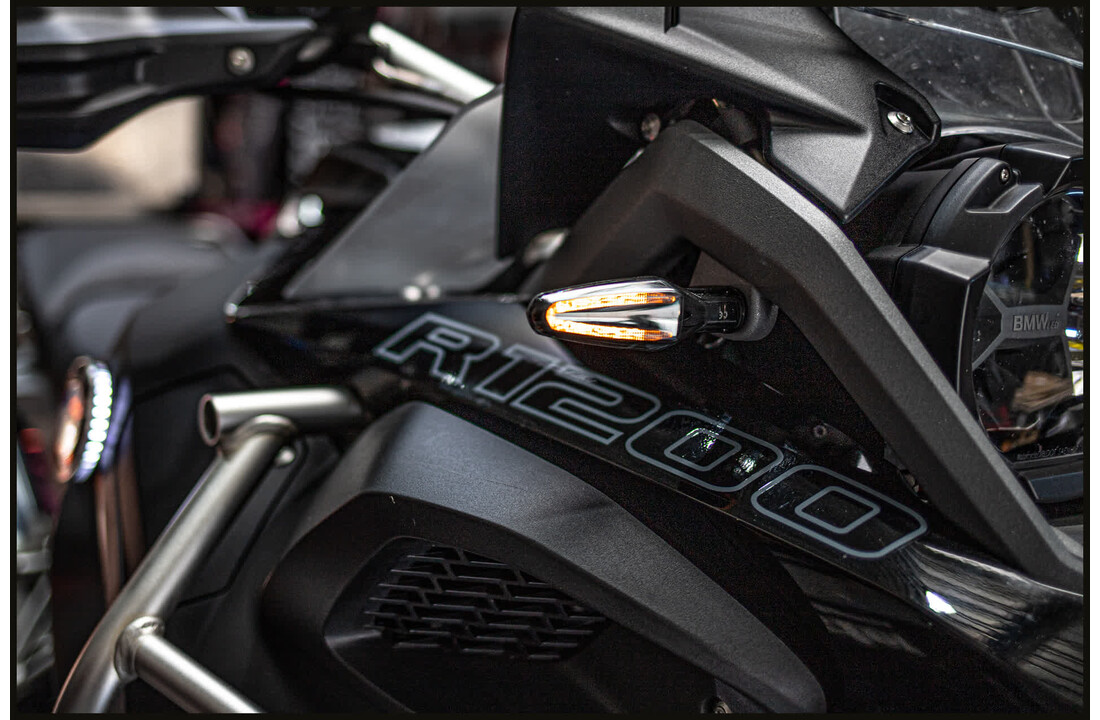 HPoskam BMW LED emblem indicator lights + DRL 56 mm (set)