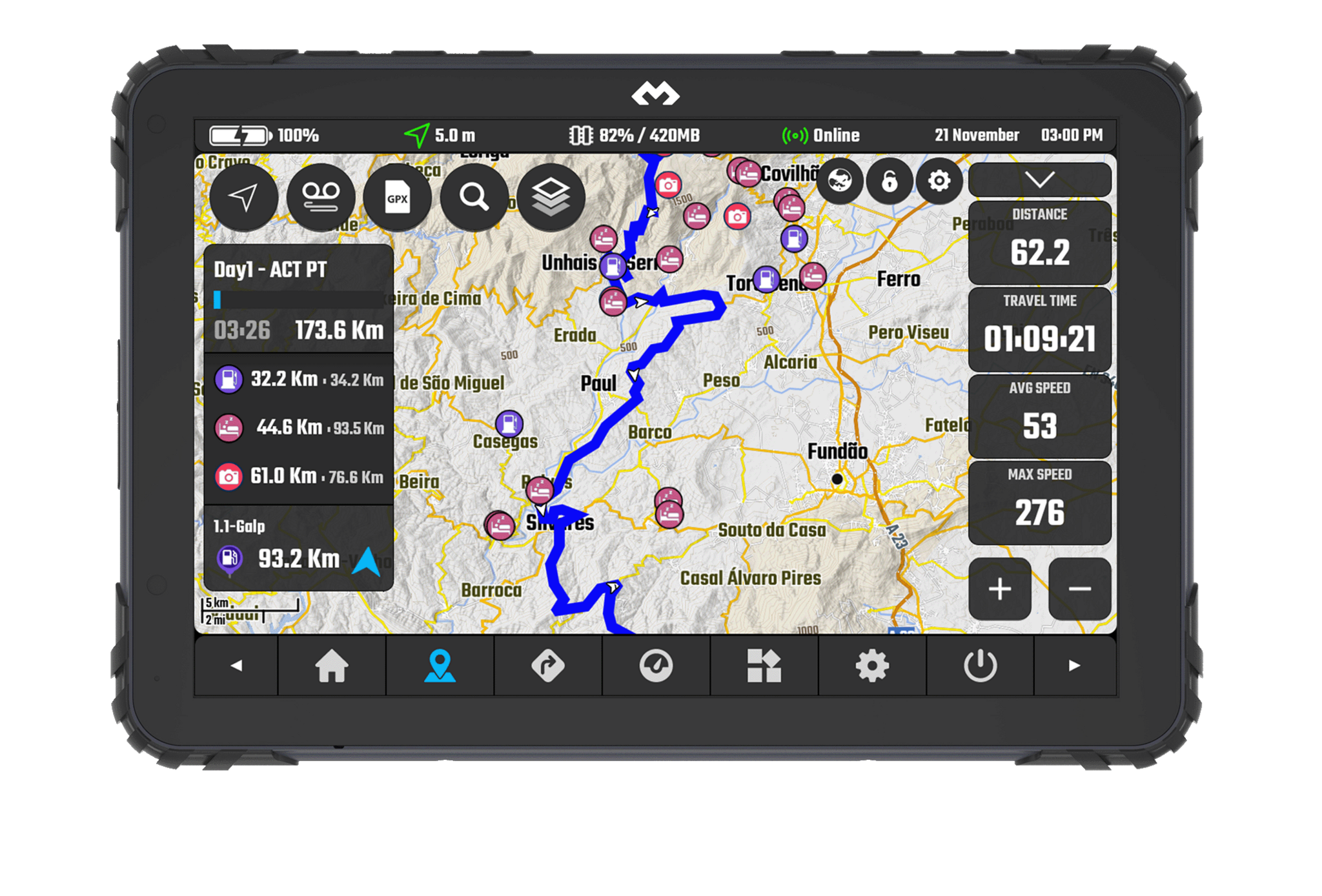 Thork Racing - DMD NOR7E Nav Tab (7″)