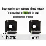 AltRider Universele Highway Voetsteunen voor 31,75mm Ø