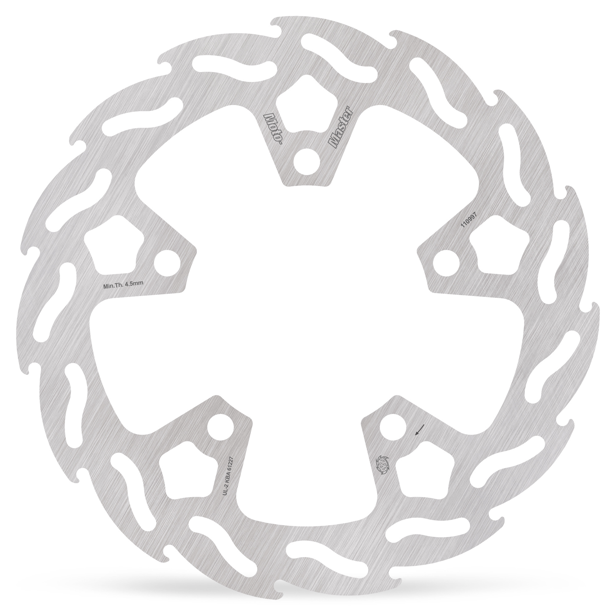 Moto-Master Flame Fixed Disc (110997) - CF MOTO 450MT ('24-'25)