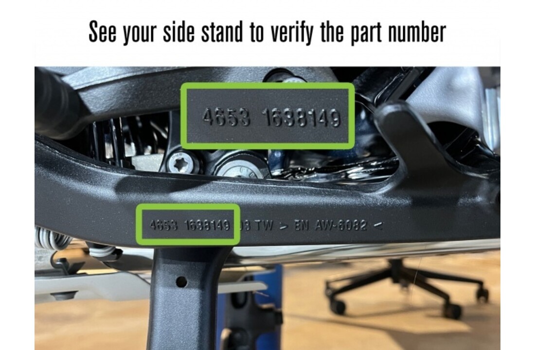 AltRider Side Stand Enlarger - BMW R 1300 GS (with Sport Suspension) and GSA