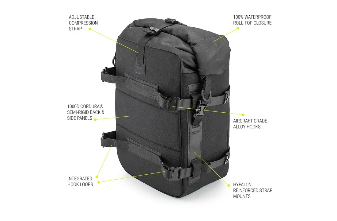 Kriega Overlander-S - OS-18 Adventure pack