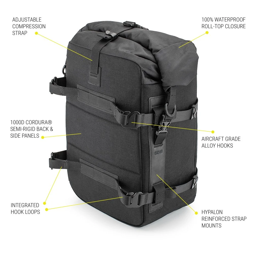 Kriega Overlander-S - OS-18 Adventure pack