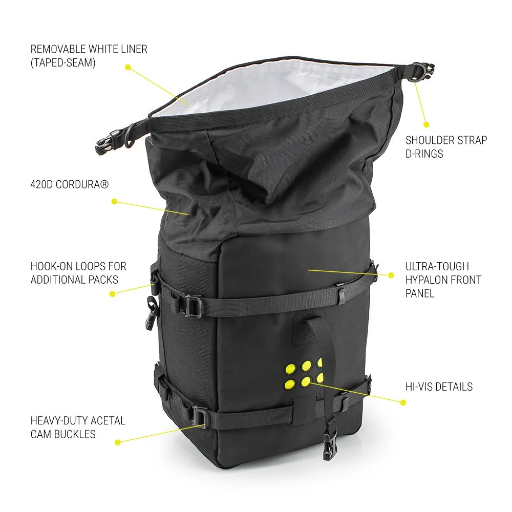 Kriega Overlander-S - OS-18 Adventure pack