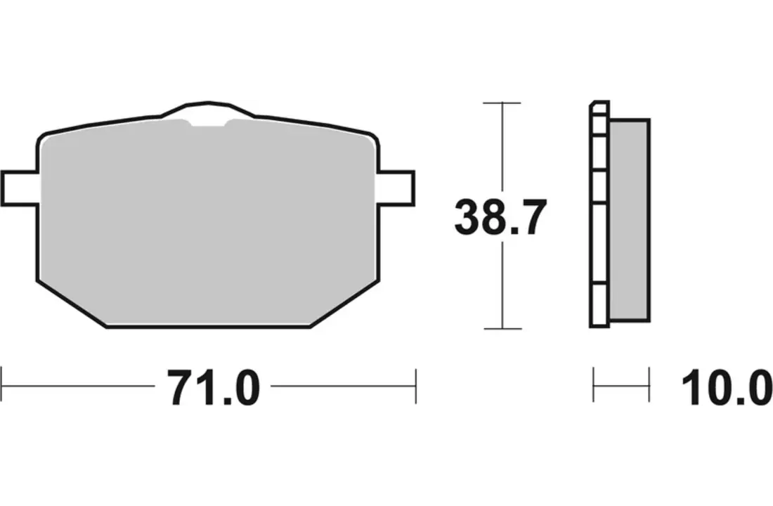 Brembo - sinter remblokken - Yamaha XT 600 Z Tenere
