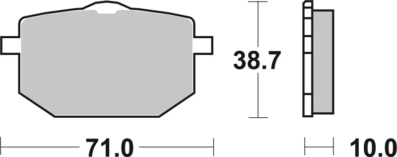 Brembo - sinter remblokken - Yamaha XT 600 Z Tenere