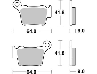 Brembo - offroad sinter remblokken - 07BB27SD