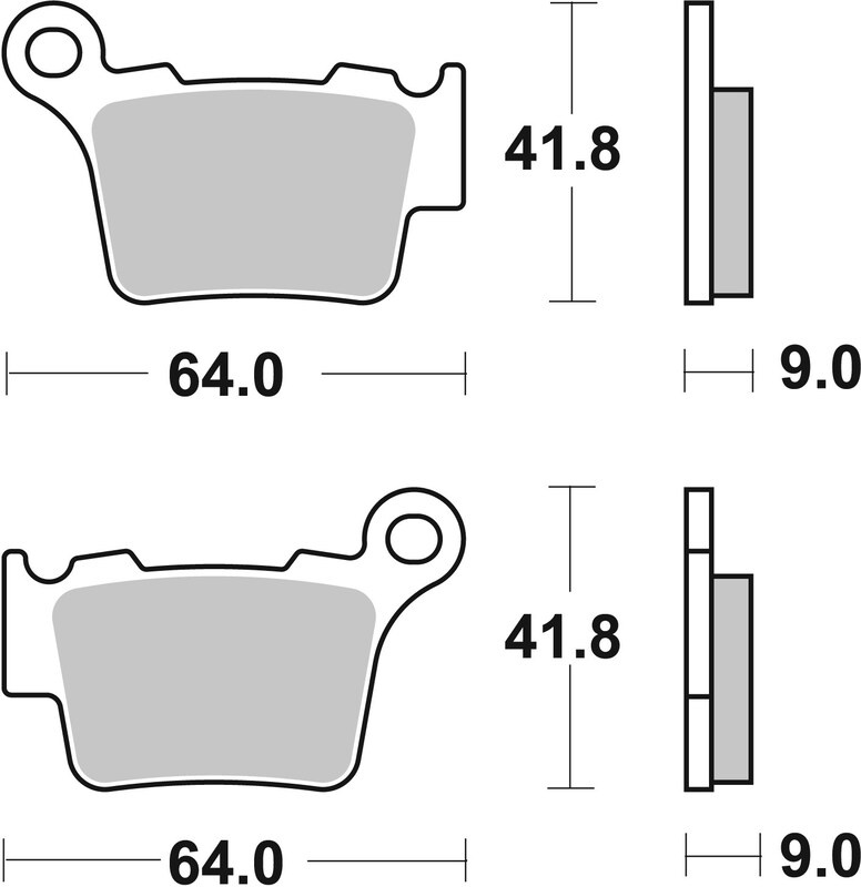 Brembo - offroad sinter remblokken - 07BB27SD