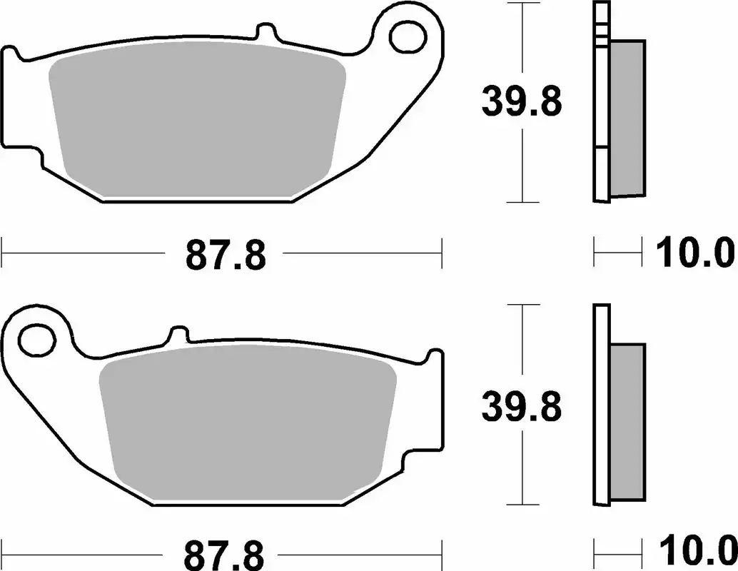 SBS - Brakepad 915RSI Sinter