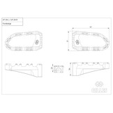 Gilles Tooling - Pro-X Enduro Footpegs (black) - Suzuki V-strom