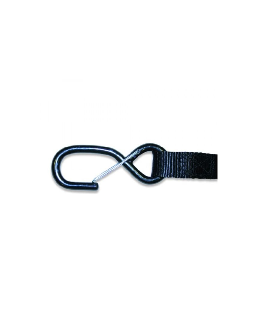 Acerbis Tie Downs - Tension Strap - Strap 35mm (Per Pair) BLACK