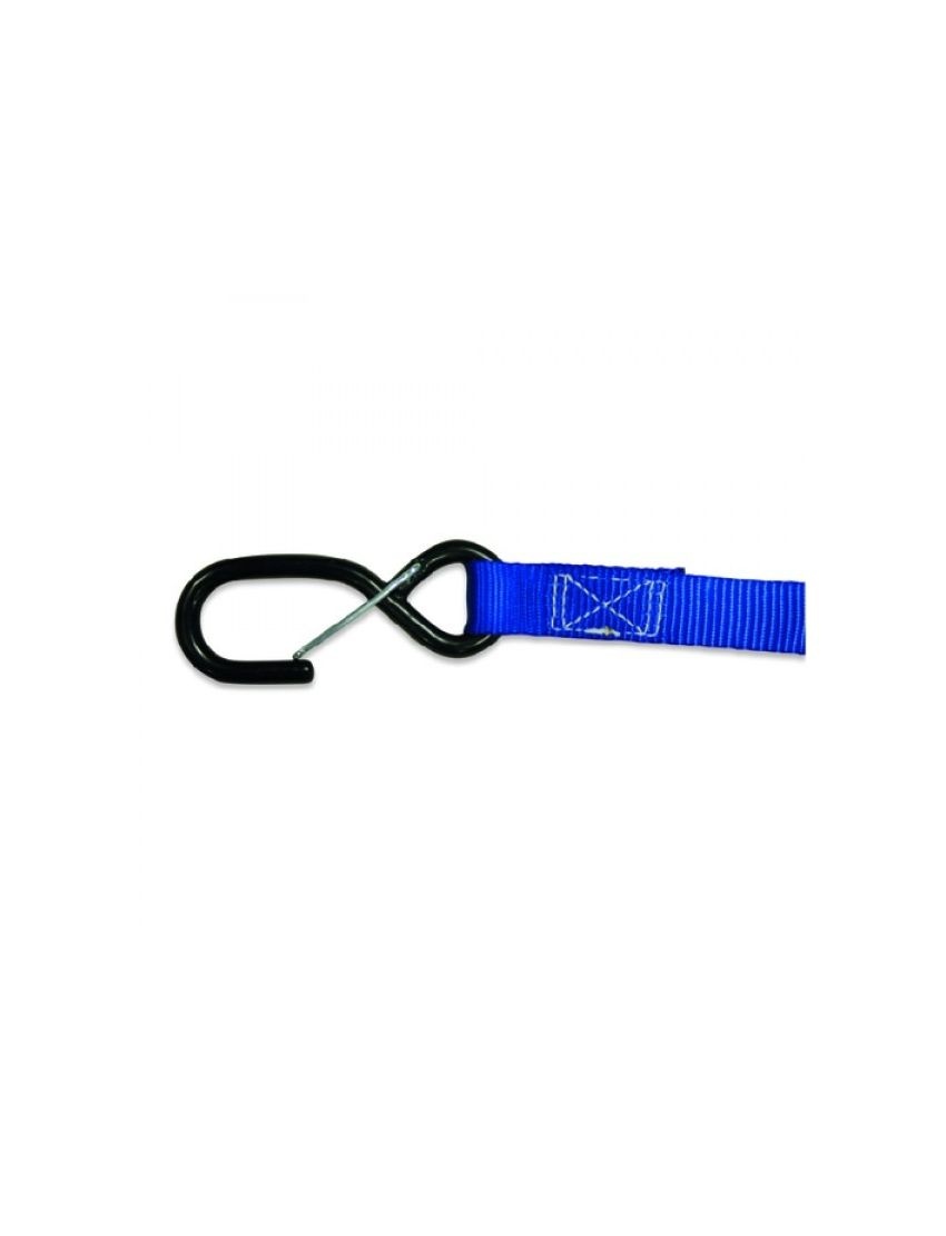 Acerbis Tie Downs - Tension Strap - Strap 25mm (Per Pair) BLACK