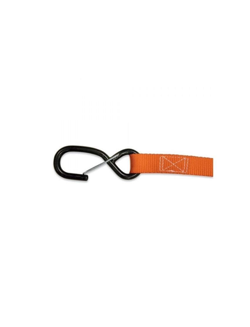 Acerbis Tie Downs - Tension Strap - Strap 25mm (Per Pair) BLACK