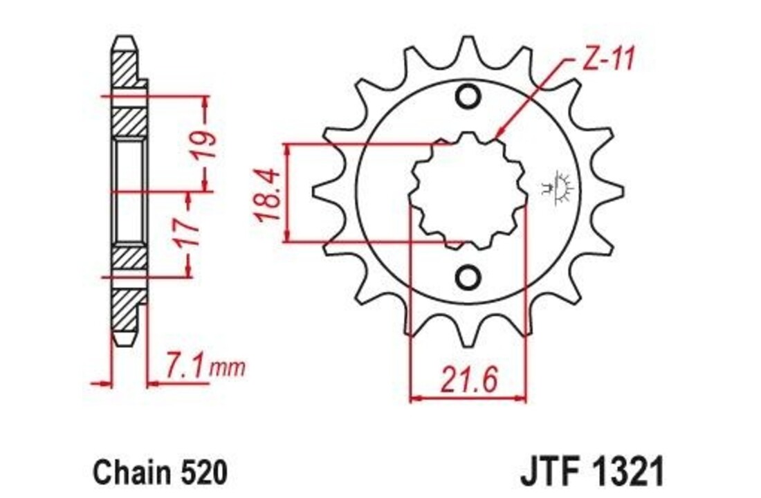 JT Sprockets Sprocket set (JTF1321.14 - JTR301.40) - Honda CRF250L
