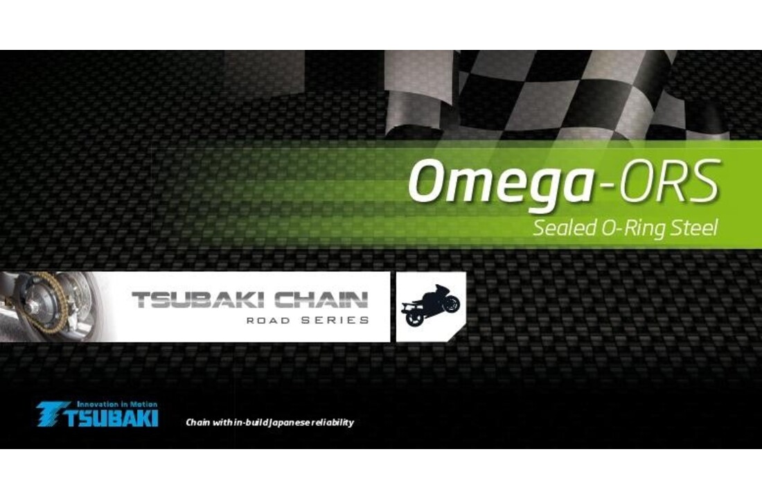 Tsubaki 520 Omega ORS Chain - 112 links