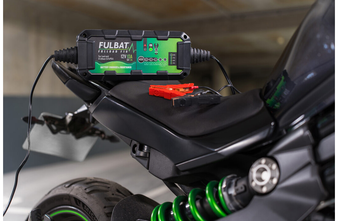 Fulbat FULLOAD F10 Acculader & Druppellader - 6V/12V - 10A