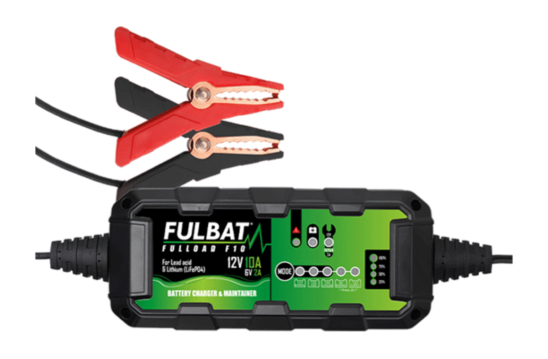 Fulbat FULLOAD F10 Acculader & Druppellader - 6V/12V - 10A