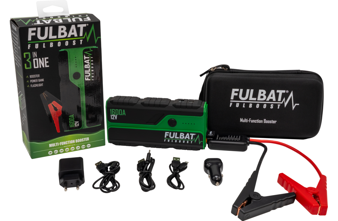 Fulbat Fulboost Lithium Jumpstarter & Powerbank - 12V 1600A