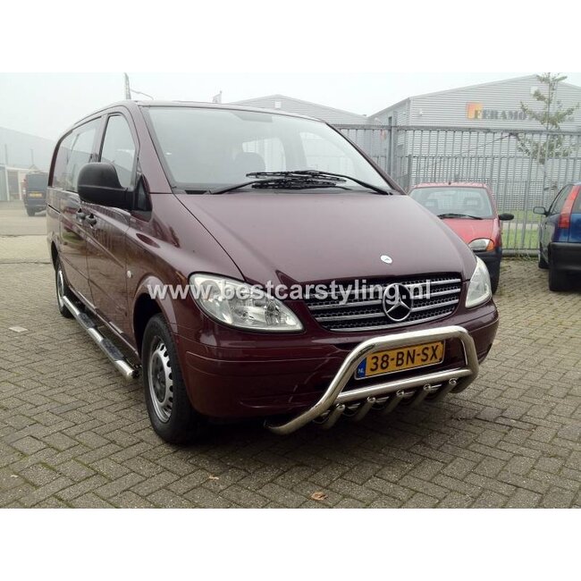 Mercedes-Benz Vito Sidebars 70 mm met steps W639 W447